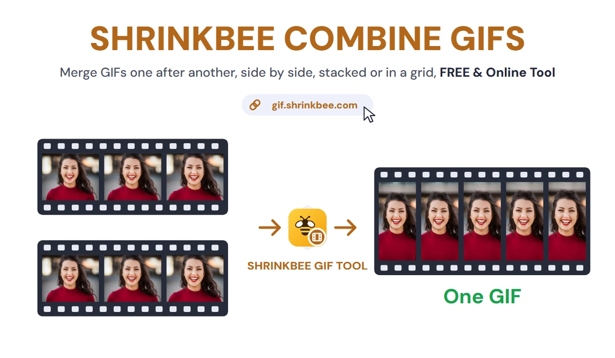 Combine GIFs Online with ShrinkBee