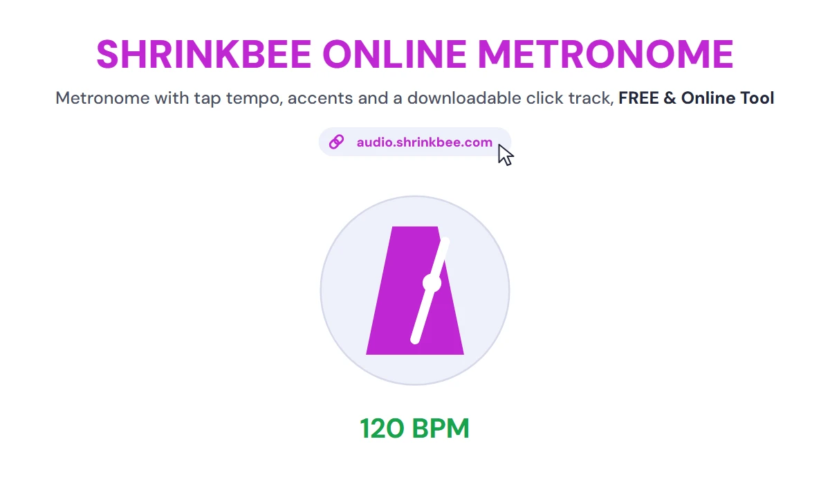 Online Metronome with ShrinkBee
