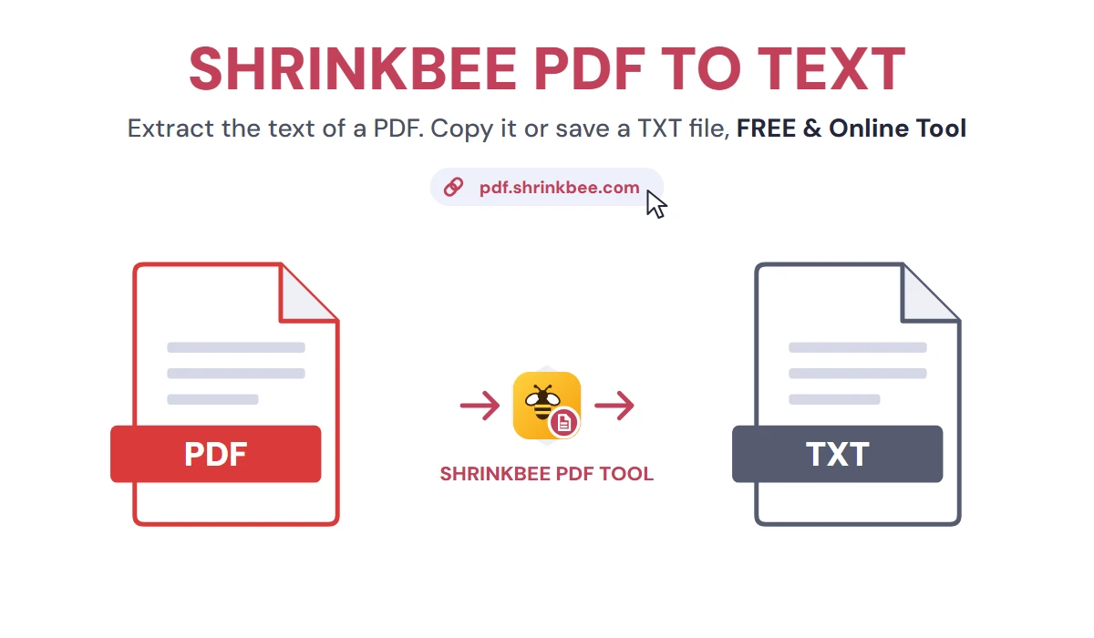 PDF to Text with ShrinkBee