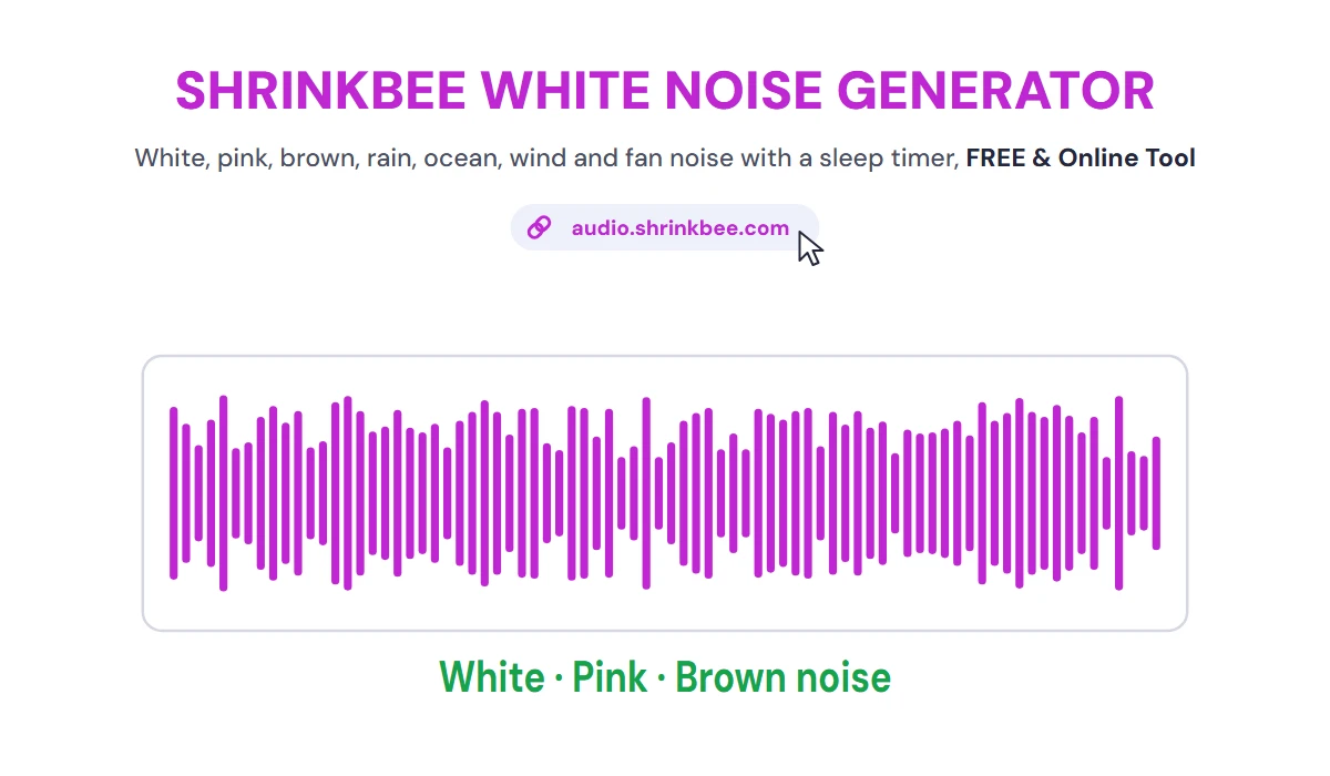 White Noise Generator with ShrinkBee